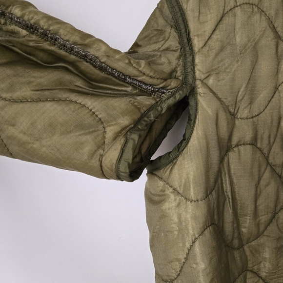 Vintage Quilted Military Liner Jacket - Picture 5 of 9